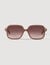 Lunettes de soleil rectangulaires