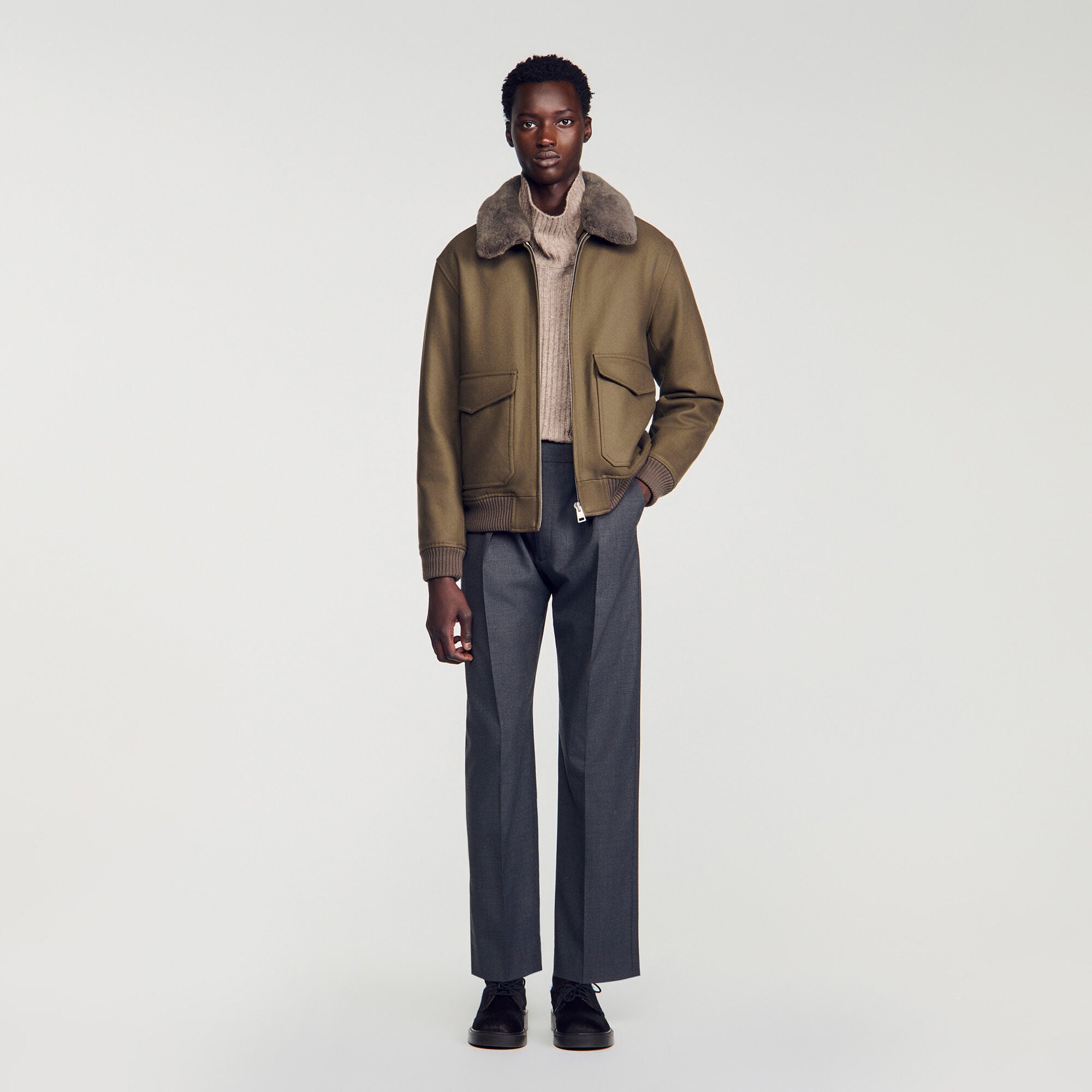 Blouson aviateur  - Homme | Sandro Paris