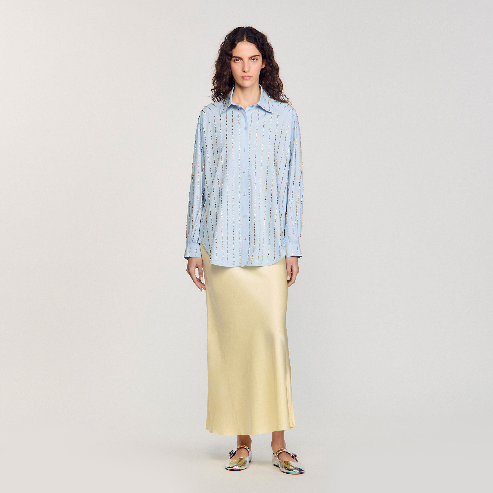 Chemise strassée