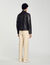 Blouson en cuir effet usé