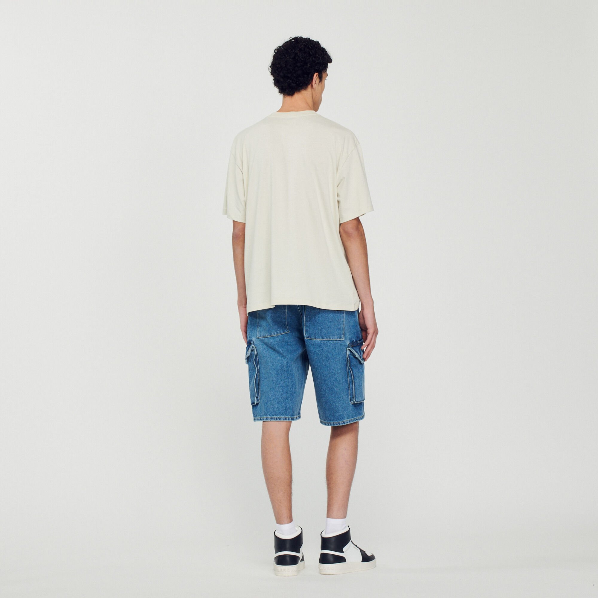 T-shirt oversize à logo