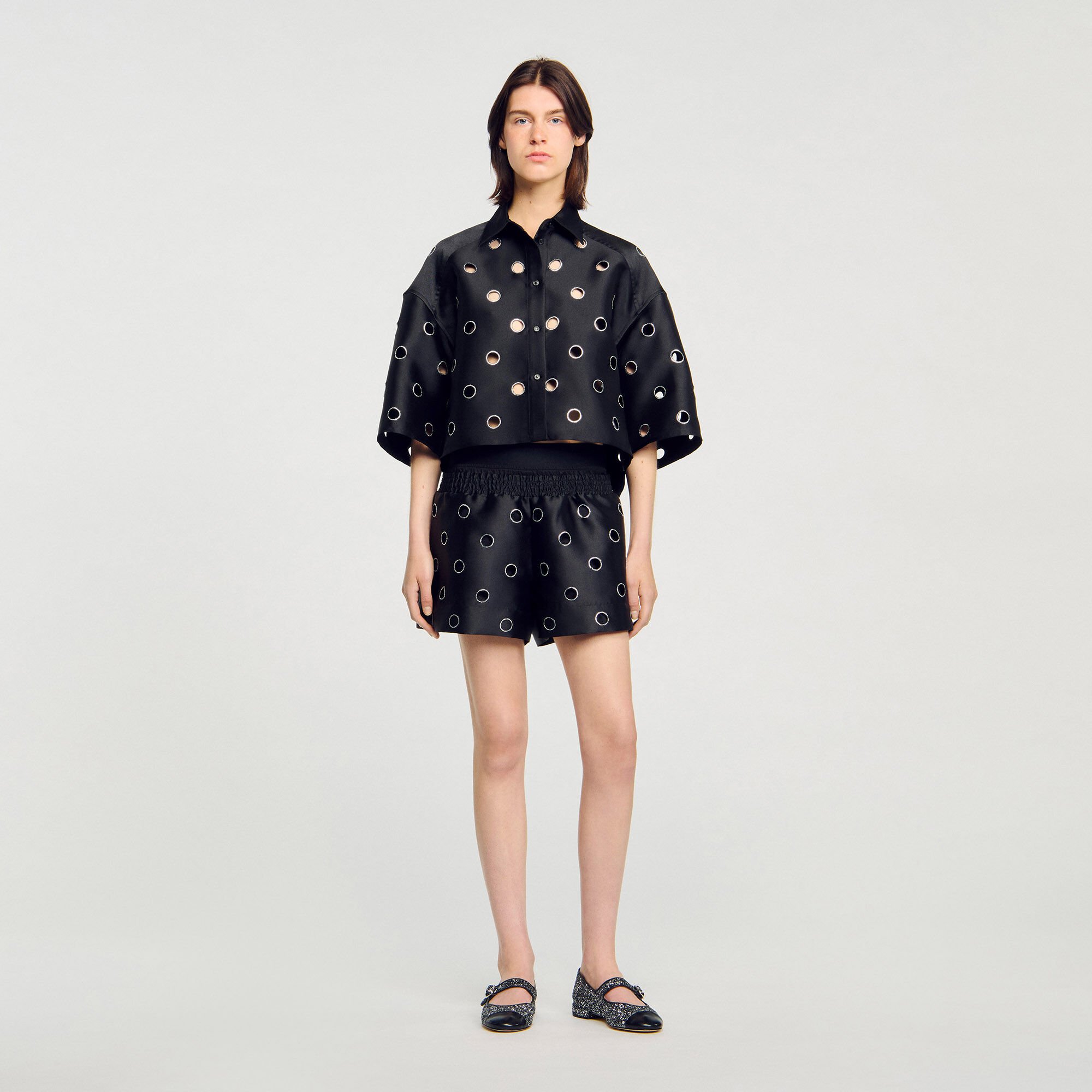 Chemise à strass