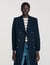Manteau long croisé