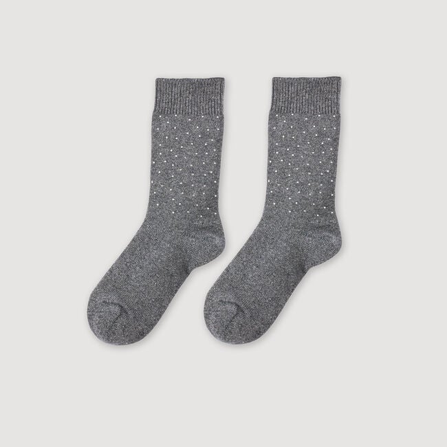 Chaussettes strassées