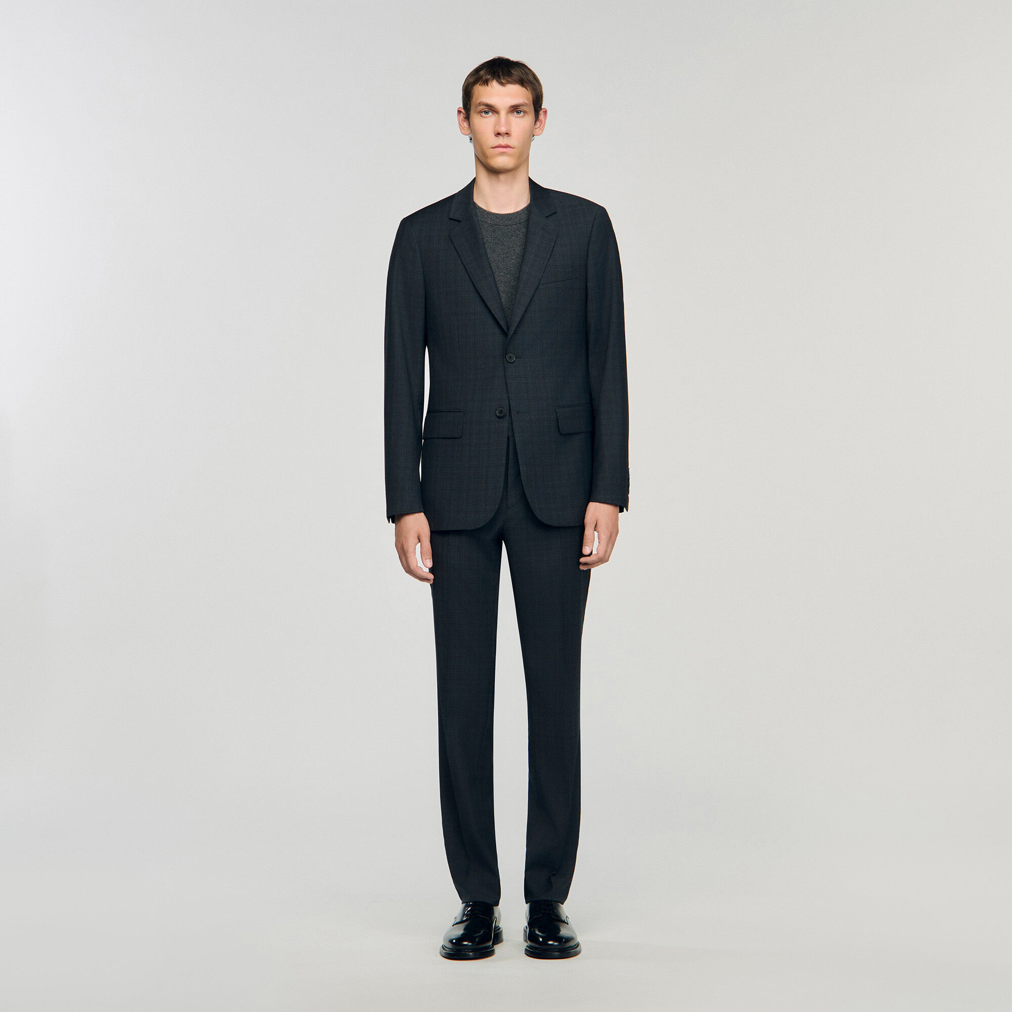 Veste de costume en laine classique