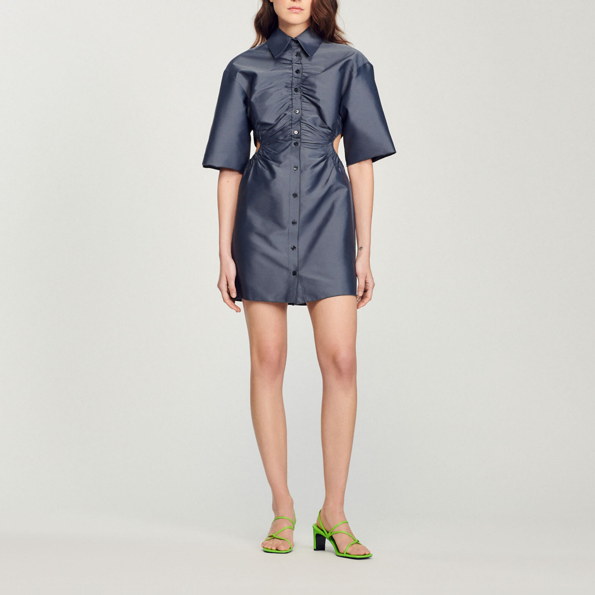 Robe chemise courte