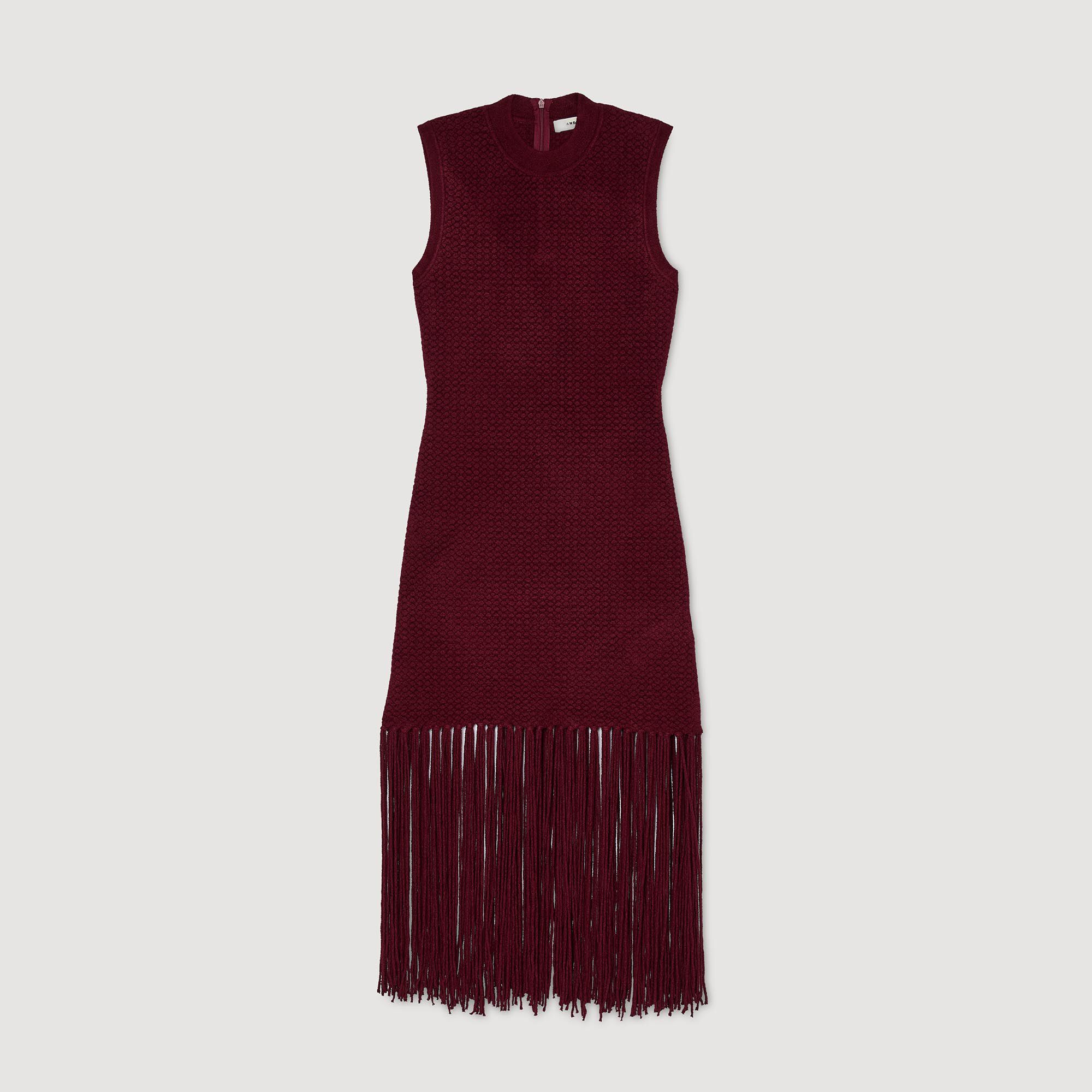 Robe en maille velours  - Femme | Sandro Paris