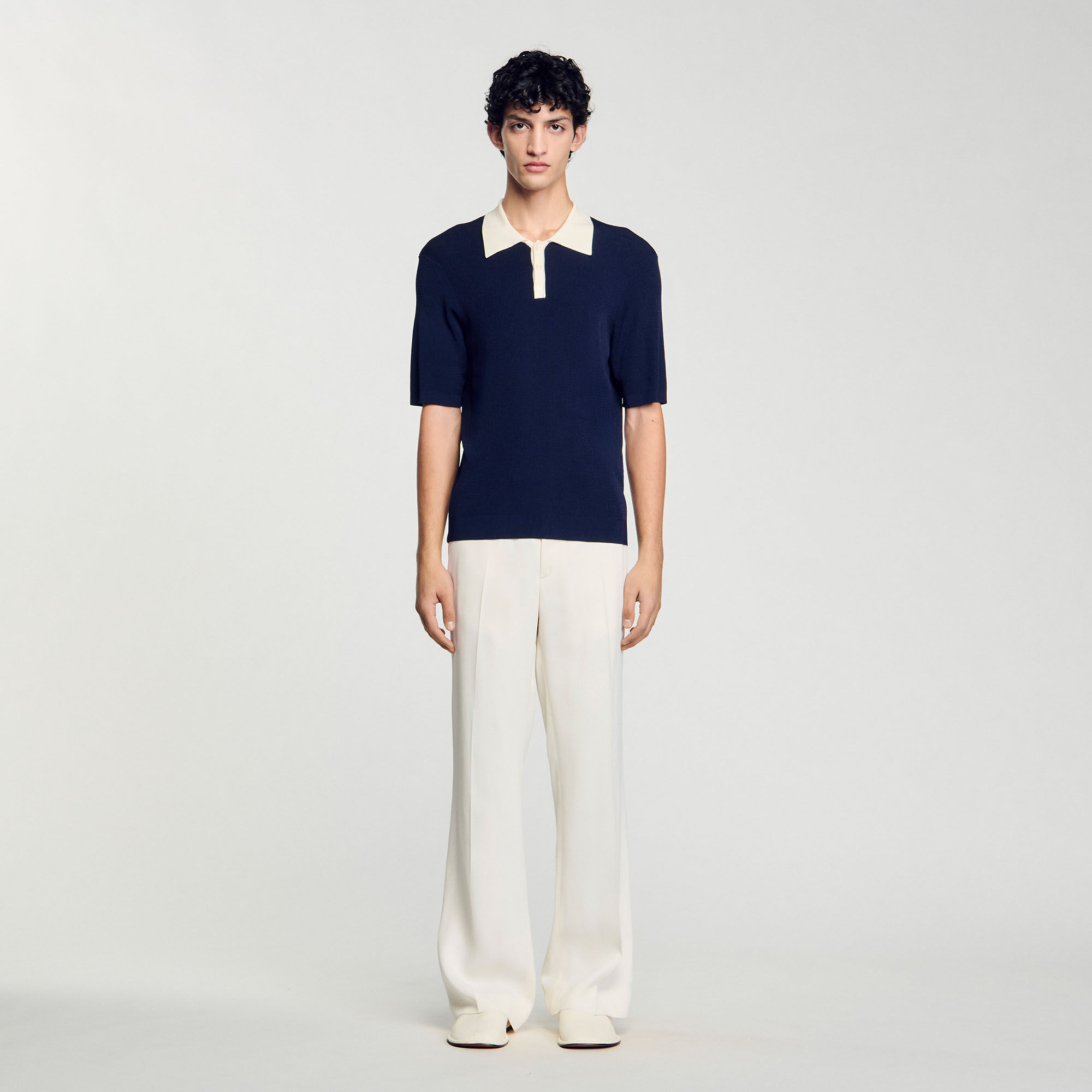 Polo bicolore