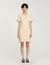Robe courte en maille 