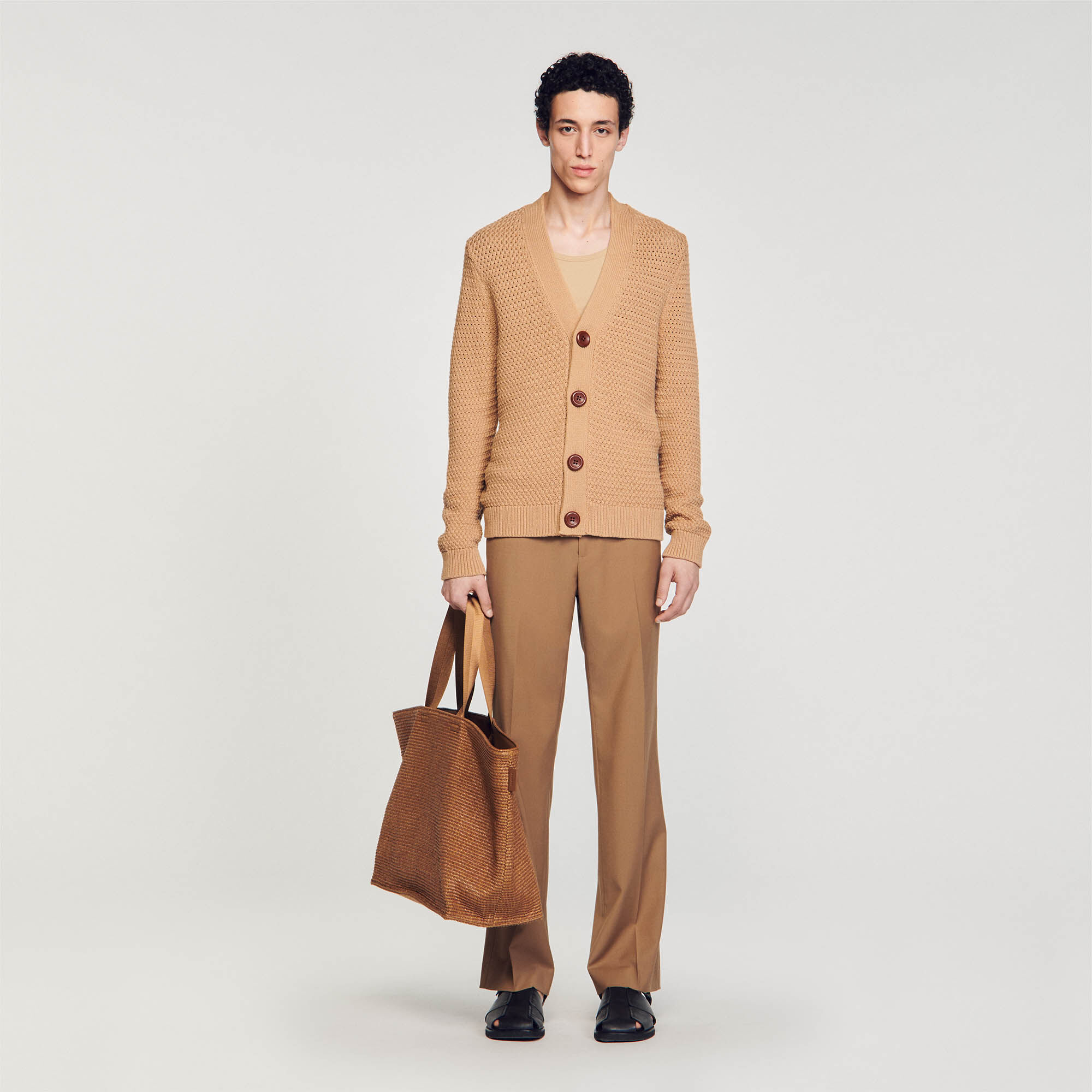 Cardigan sandro homme clearance