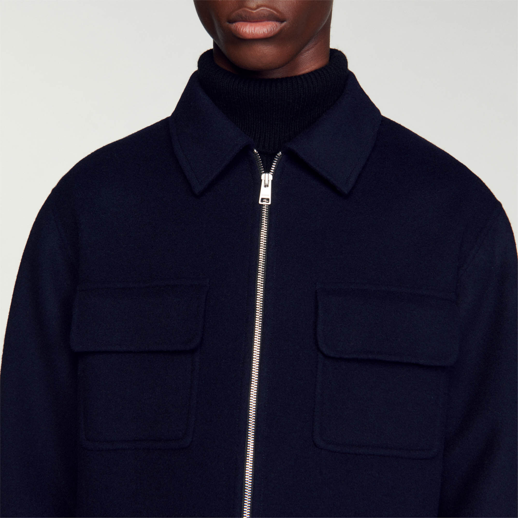 Blouson en laine
