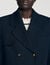 Manteau long croisé