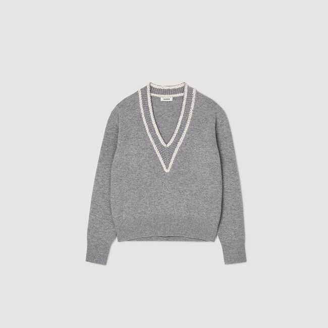 Pull en laine et cachemire 