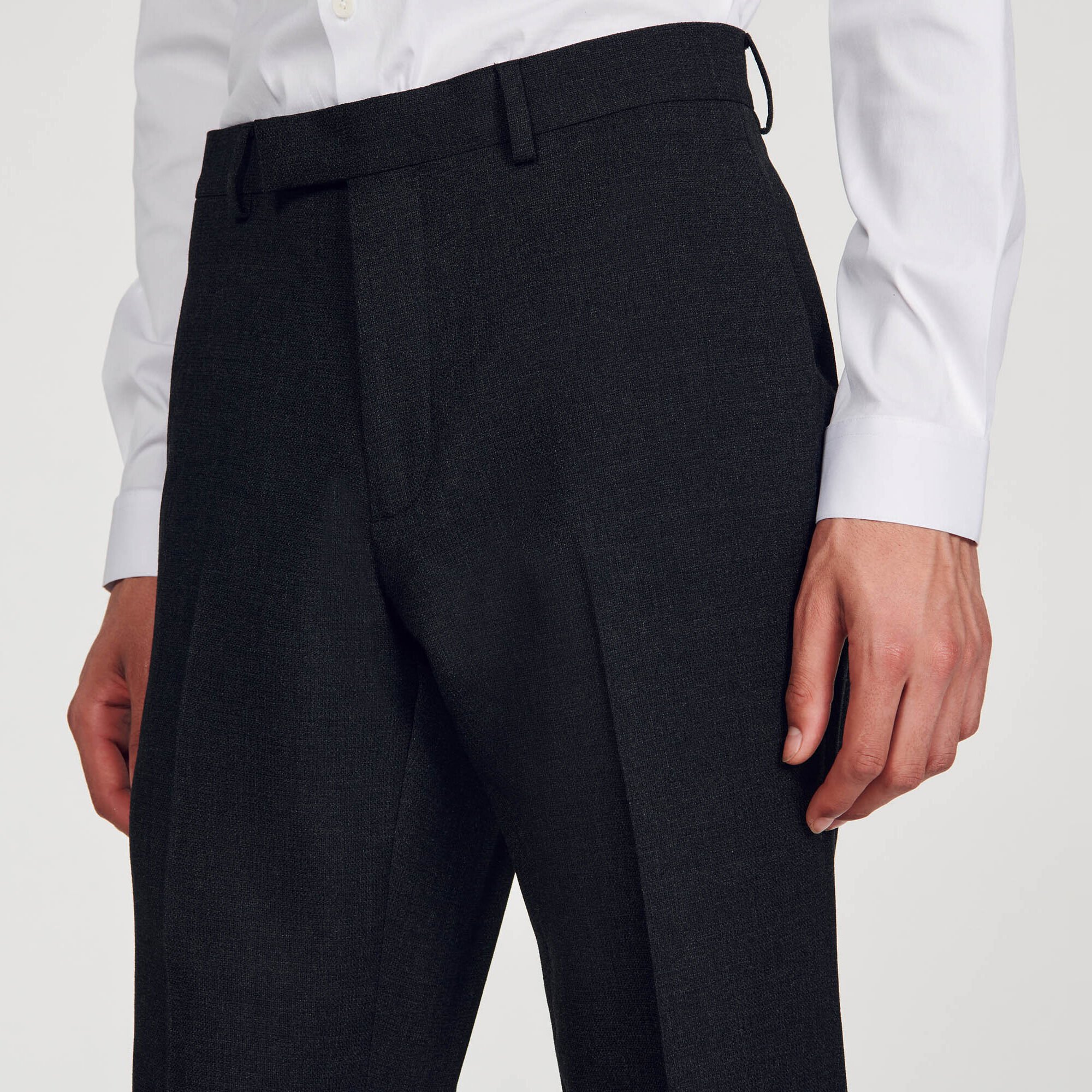Pantalon de costume en laine
