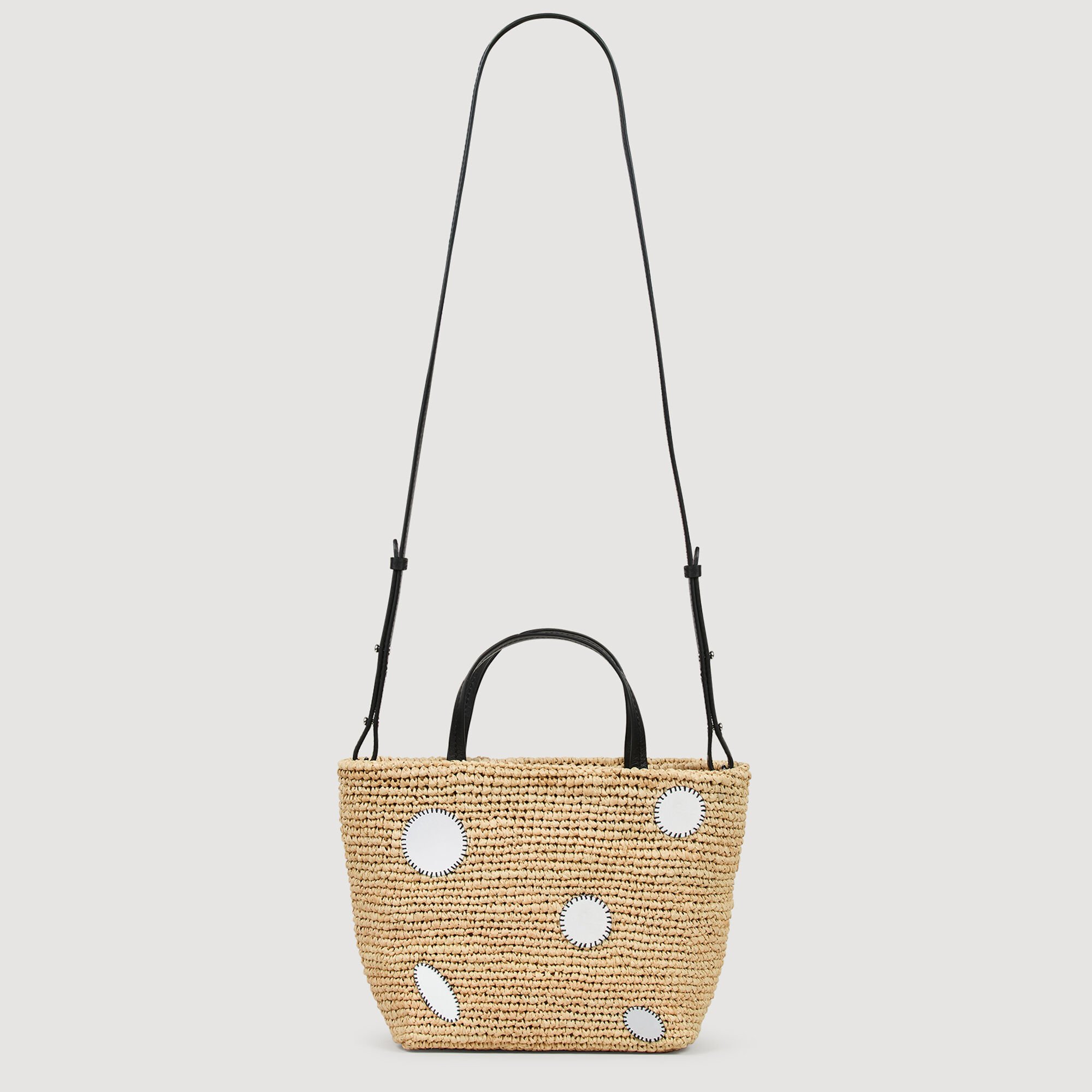 Sac panier en raphia