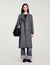 Manteau long à carreaux