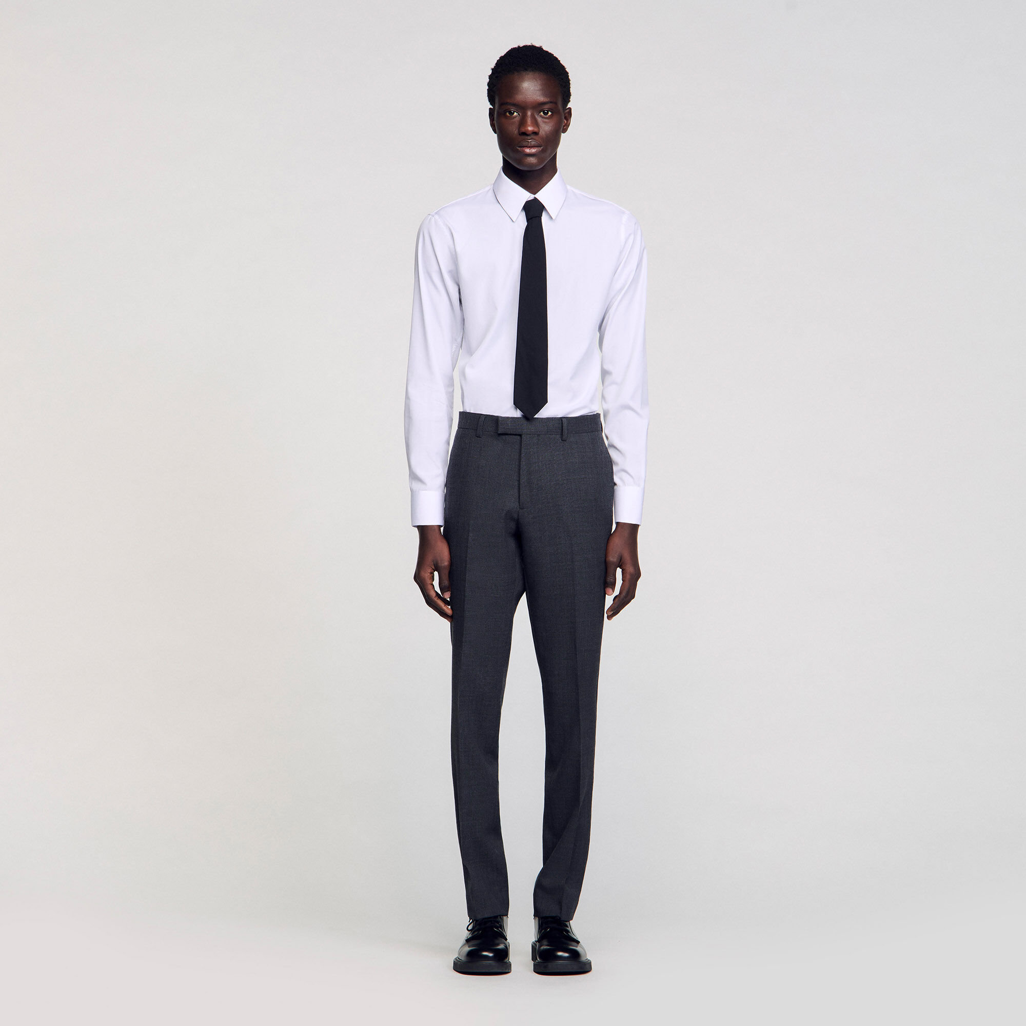 Pantalon de costume en laine