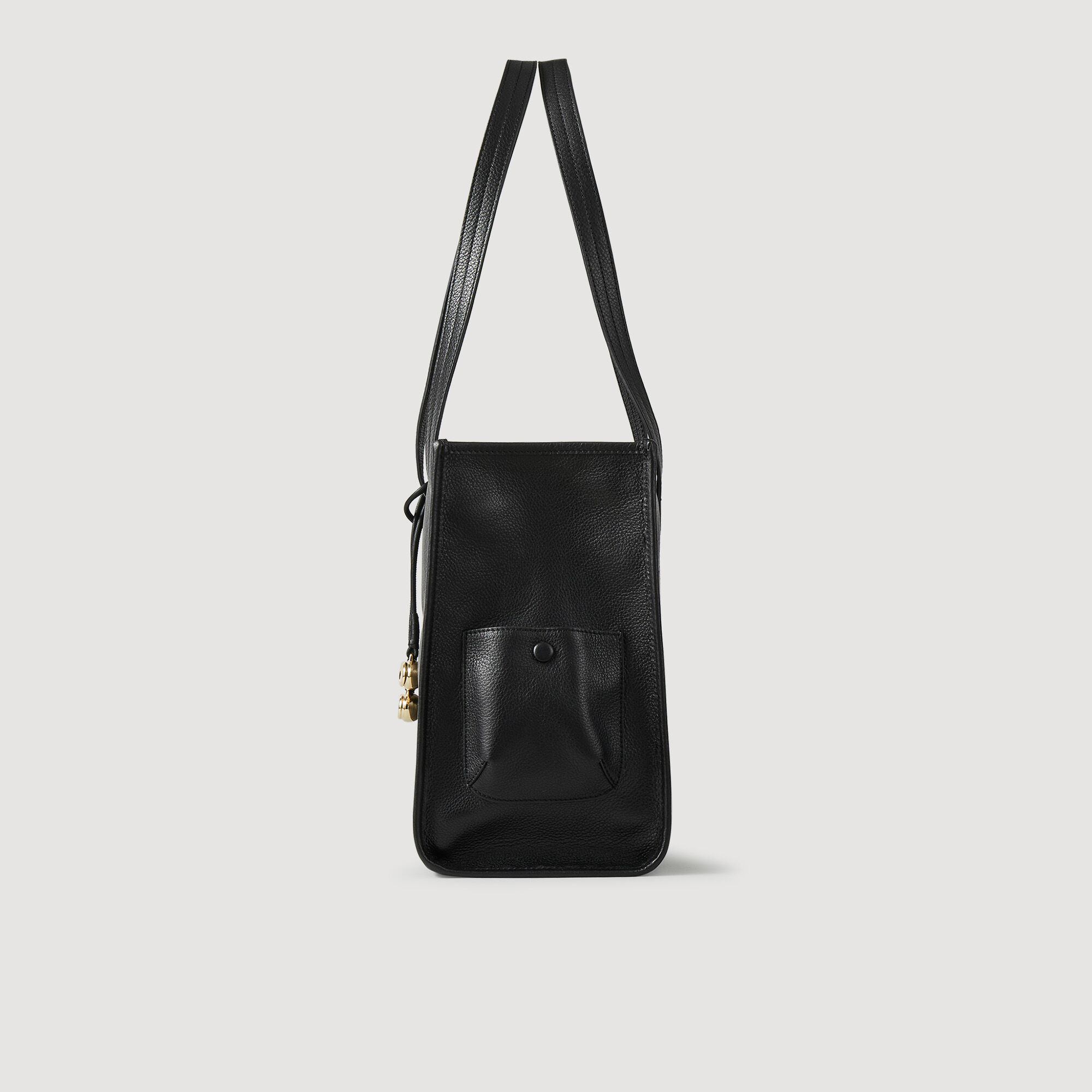 Sac cabas souple en cuir