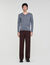 Pull en laine col V
