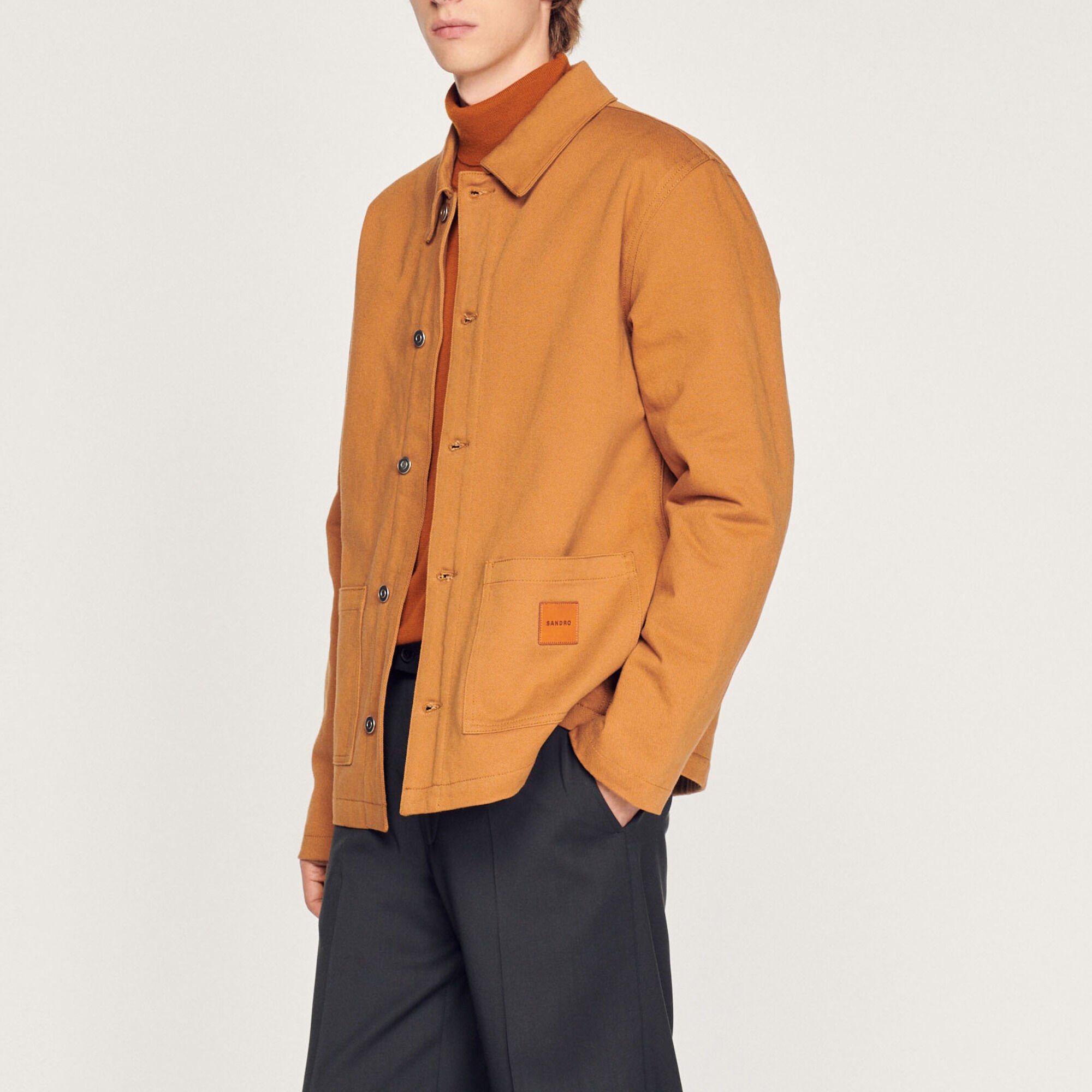 Blouson worker en coton