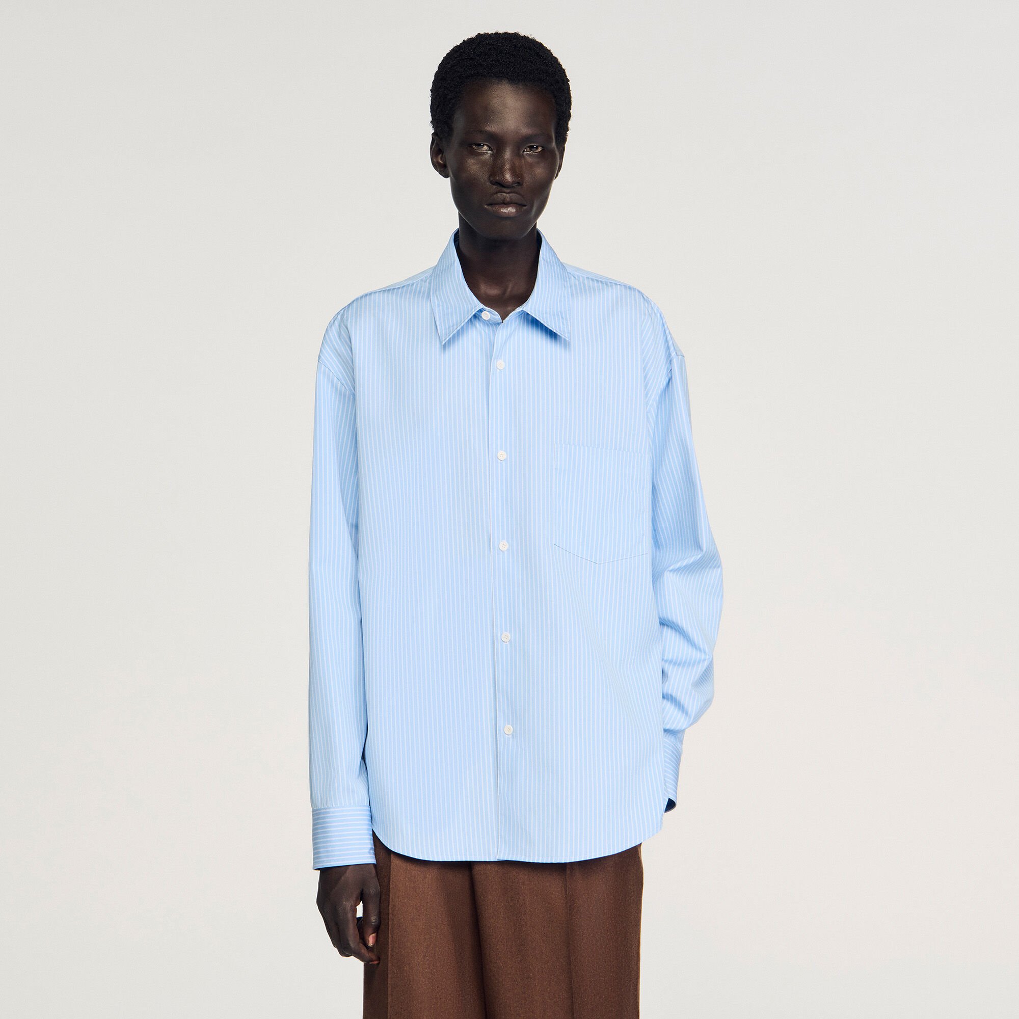 Chemise à rayures