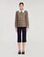 Veste de tailleur pied-de-coq 