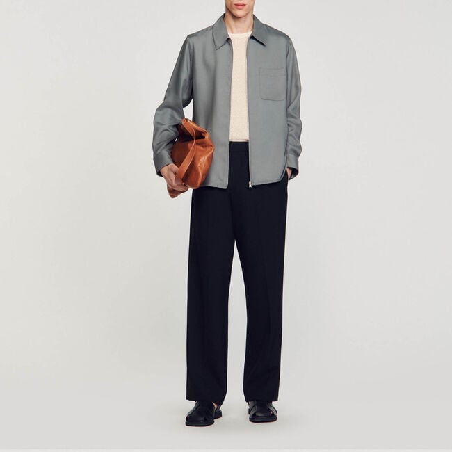 Chemise zippée