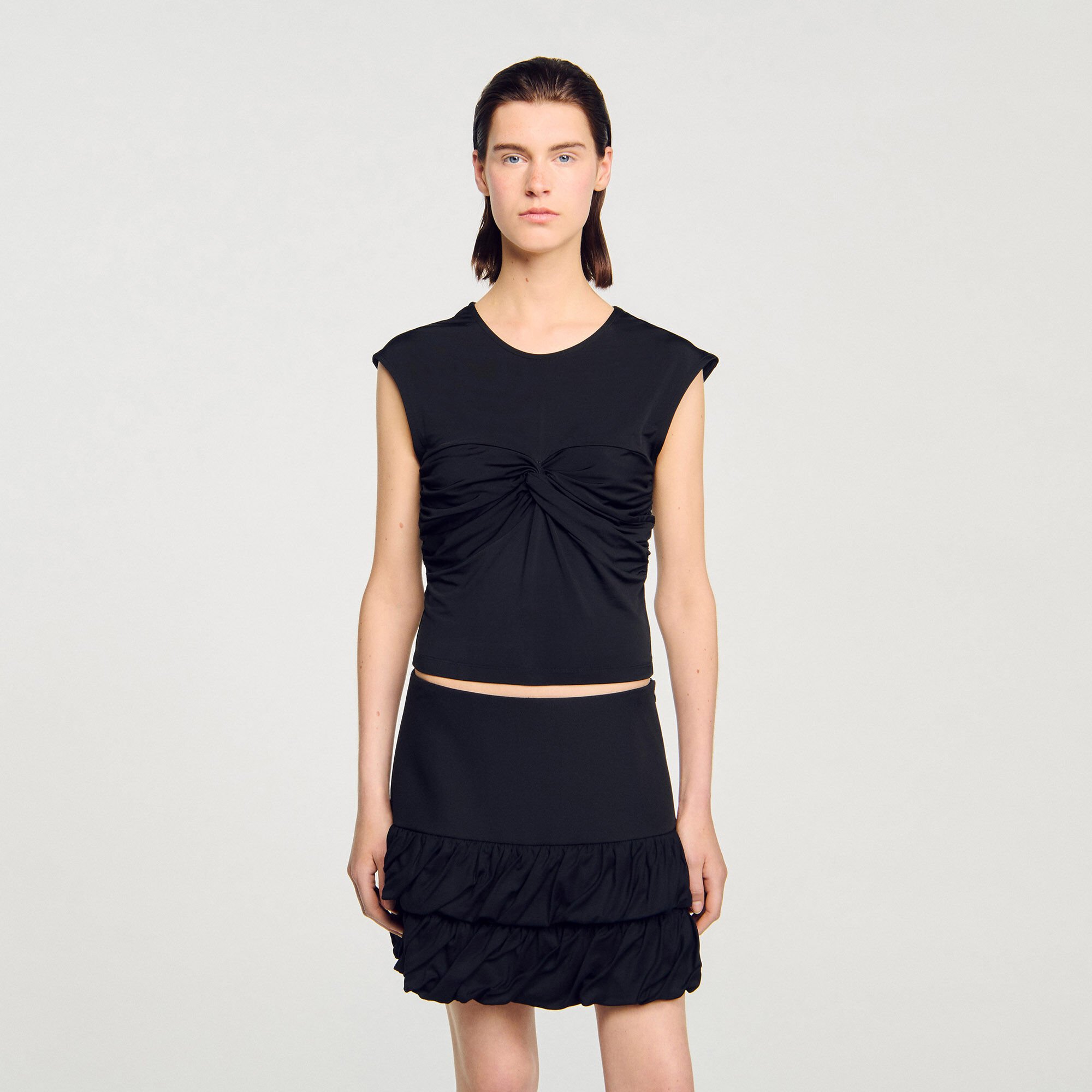 T-shirt drapé