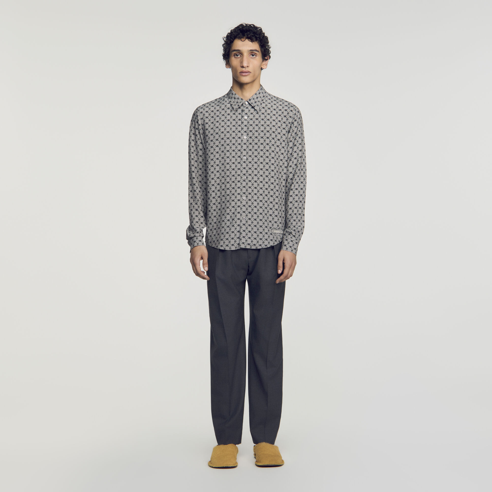 Chemise imprim&eacute; chaine