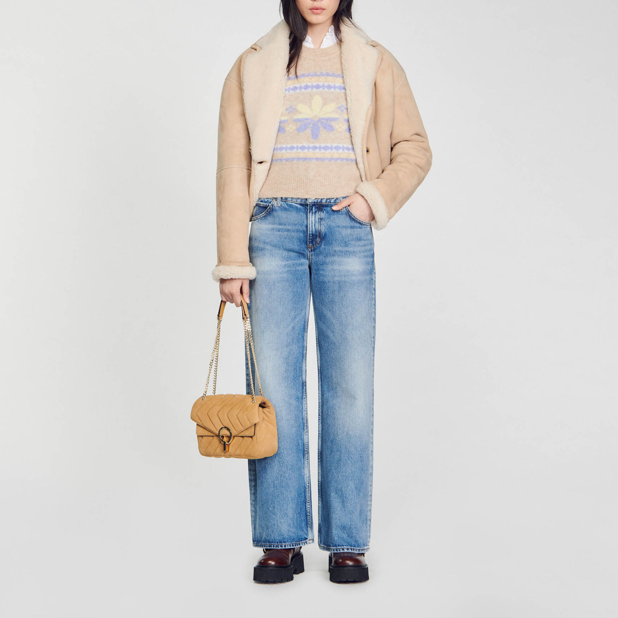 Sandro pull sans manche hotsell