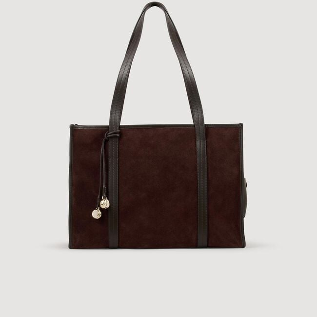 Sac cabas souple en suède