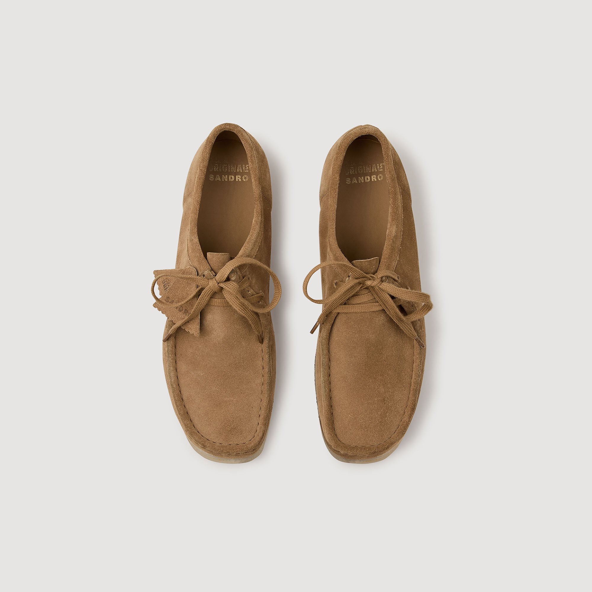 Derbies Wallabee™ en veau velours