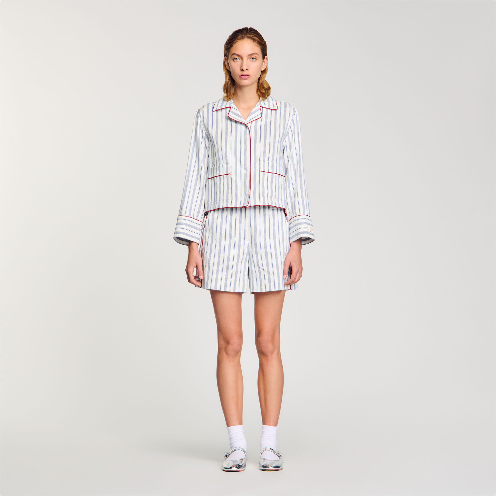 Chemise à rayures