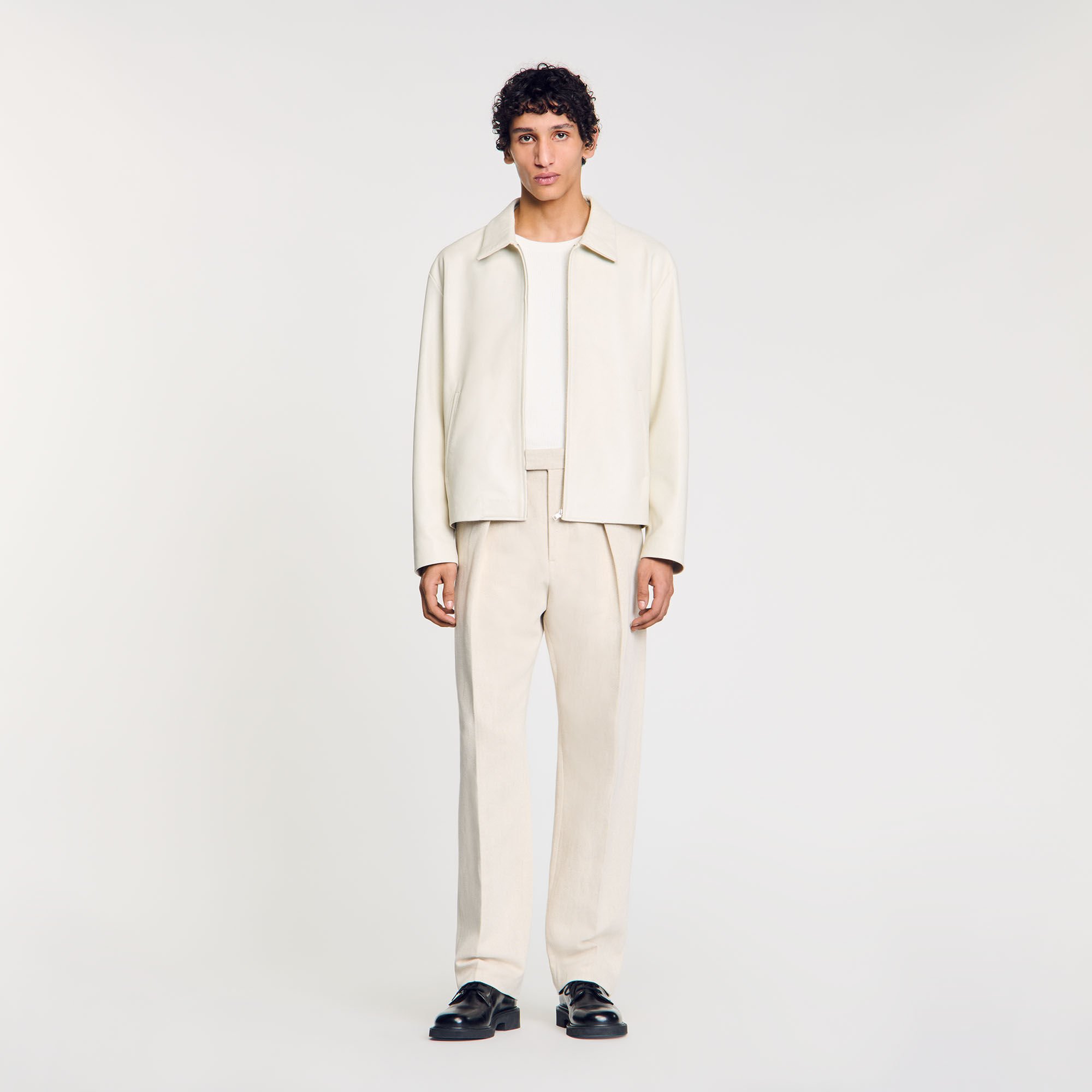 Blouson en cuir 