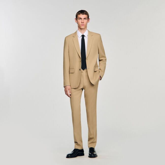 Veste de costume en laine
