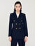 Veste de costume double boutonnage