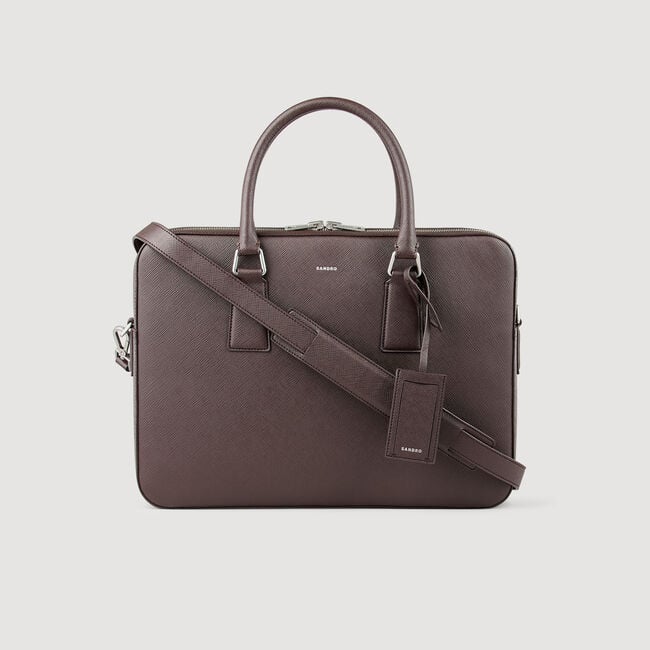 Briefcase en cuir reconstitué