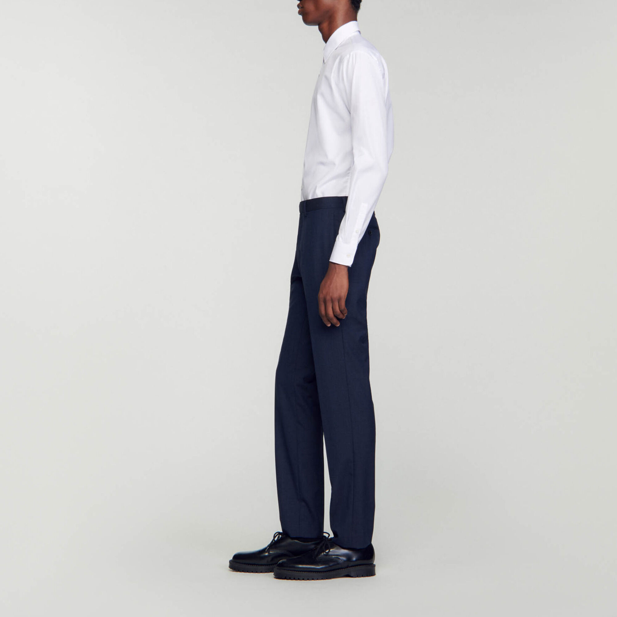 Pantalon de costume en laine