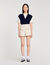 Short en tweed fantaisie
