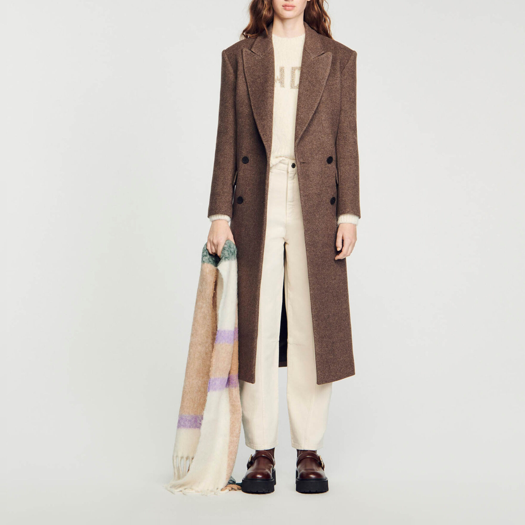 Manteau long sandro 2025