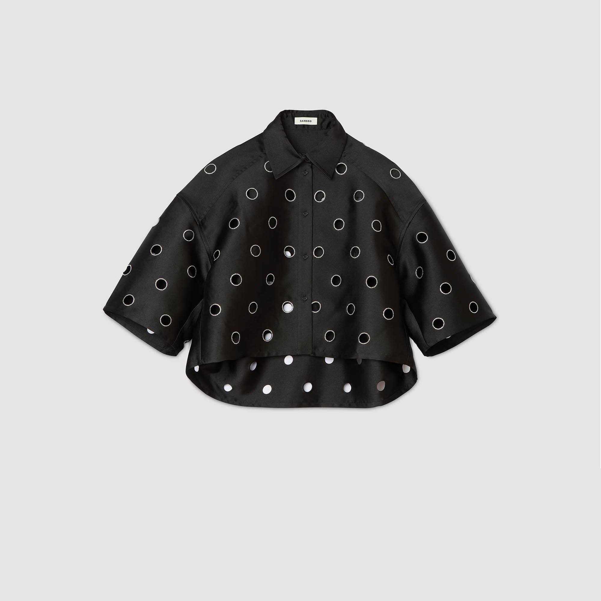 Chemise à strass