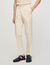 Pantalon droit élastiqué
