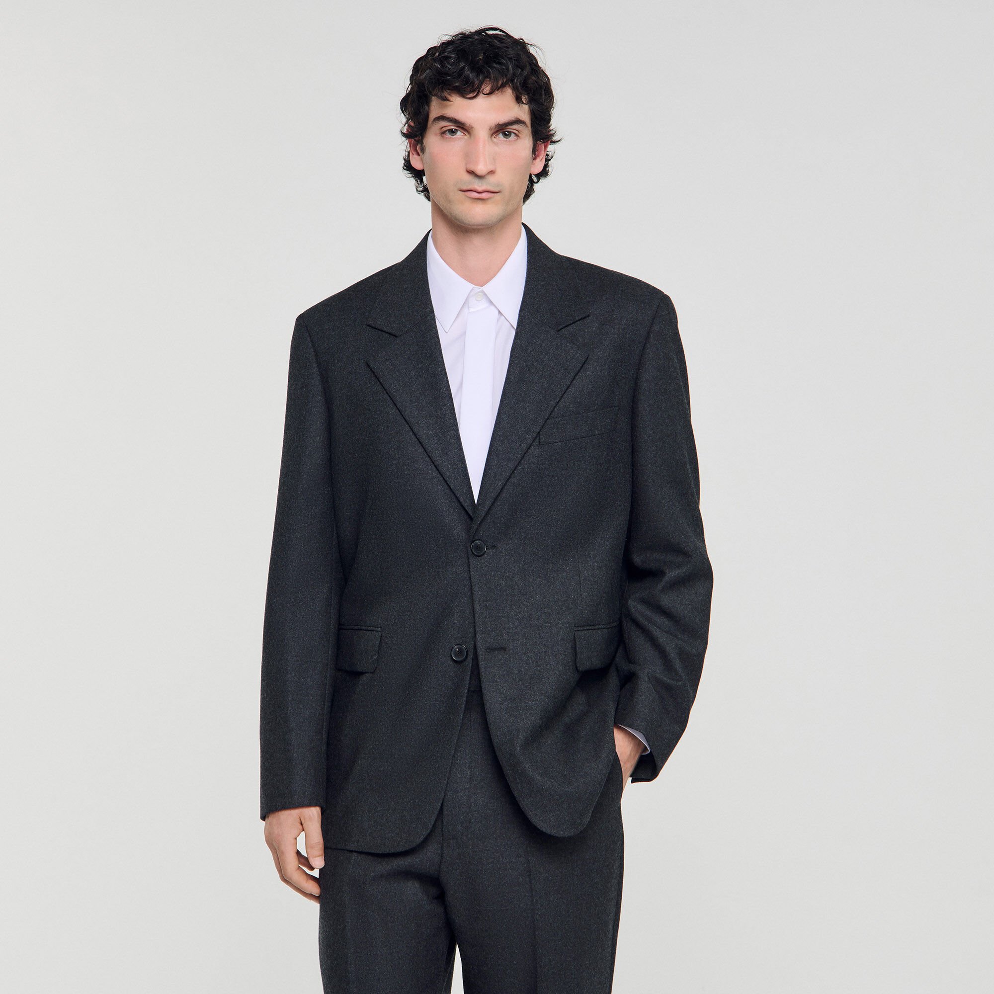 Veste de costume en laine 