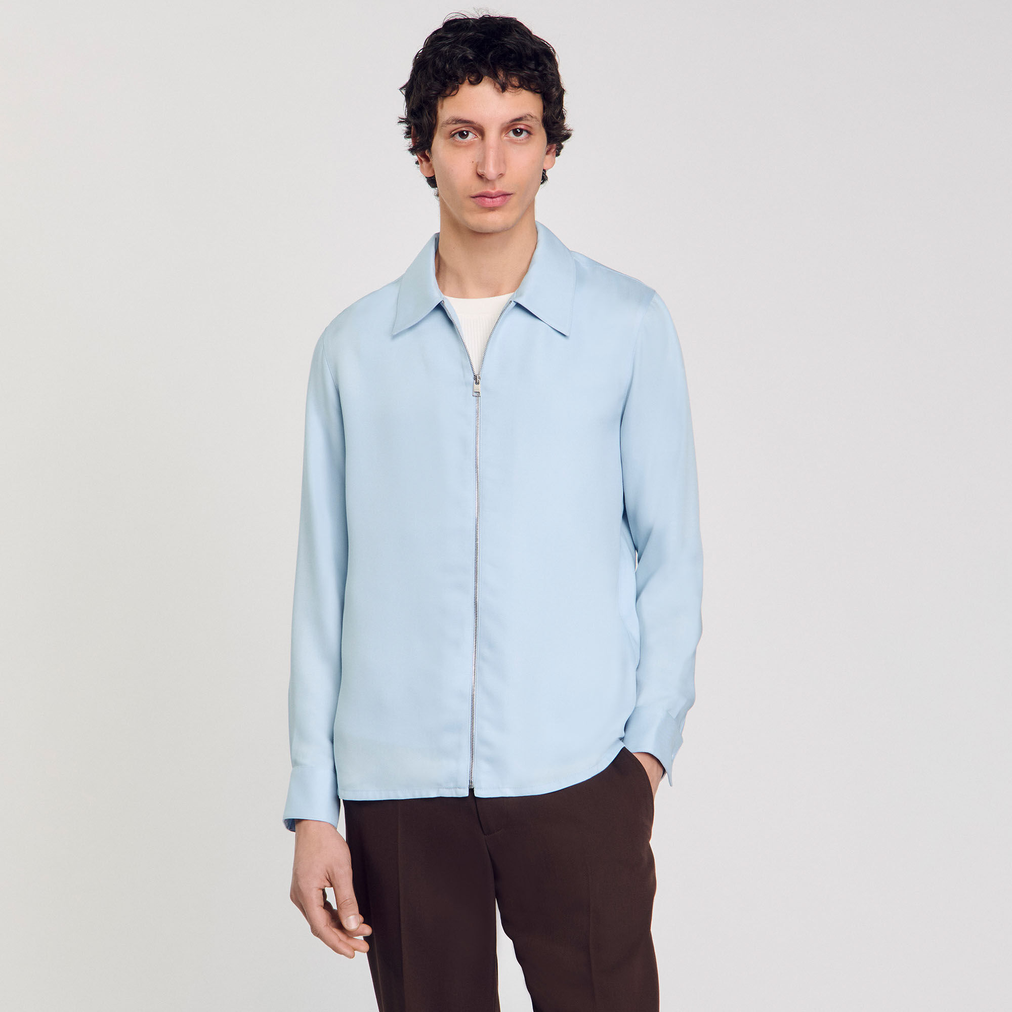 Chemise zippée