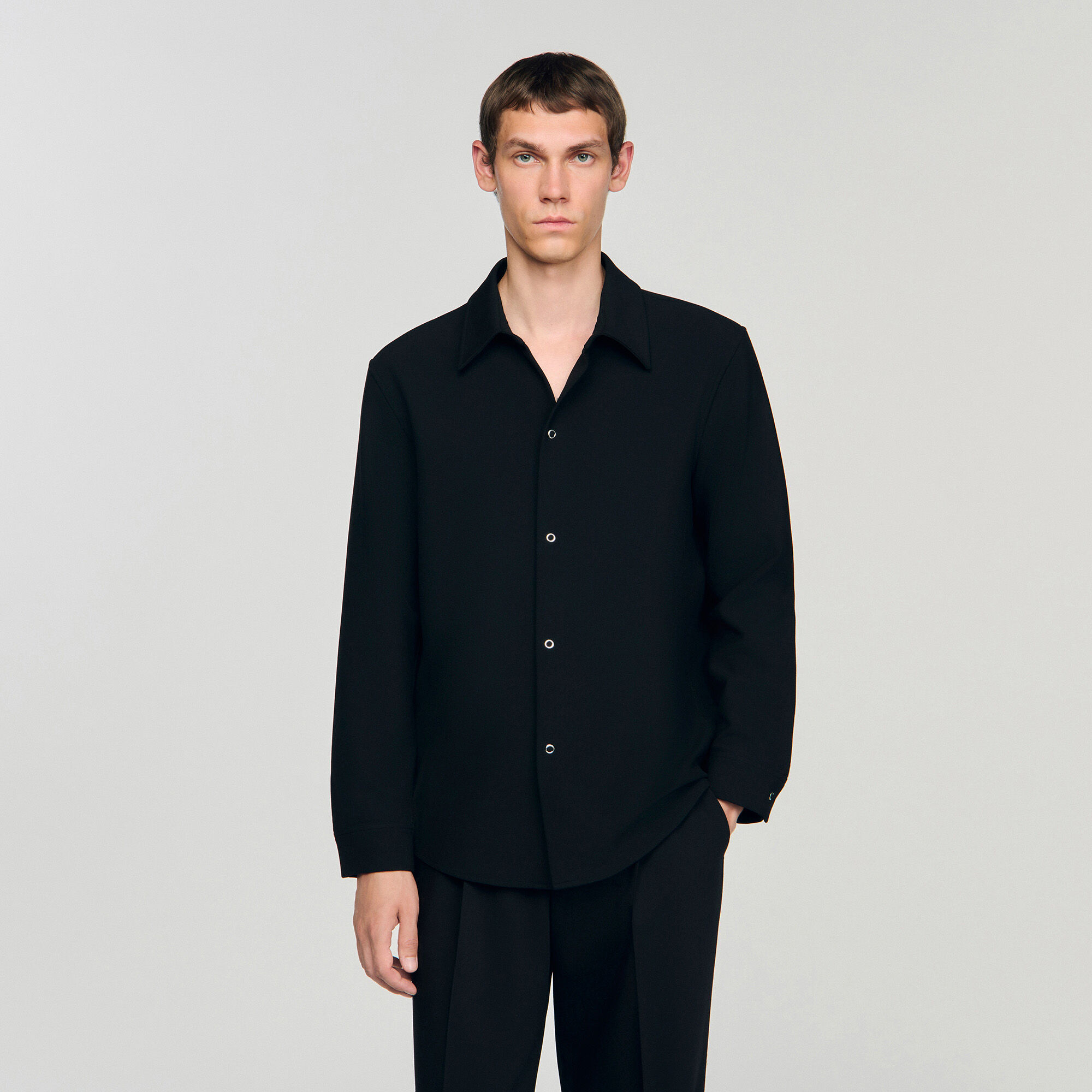 Chemise en jersey à manches longues