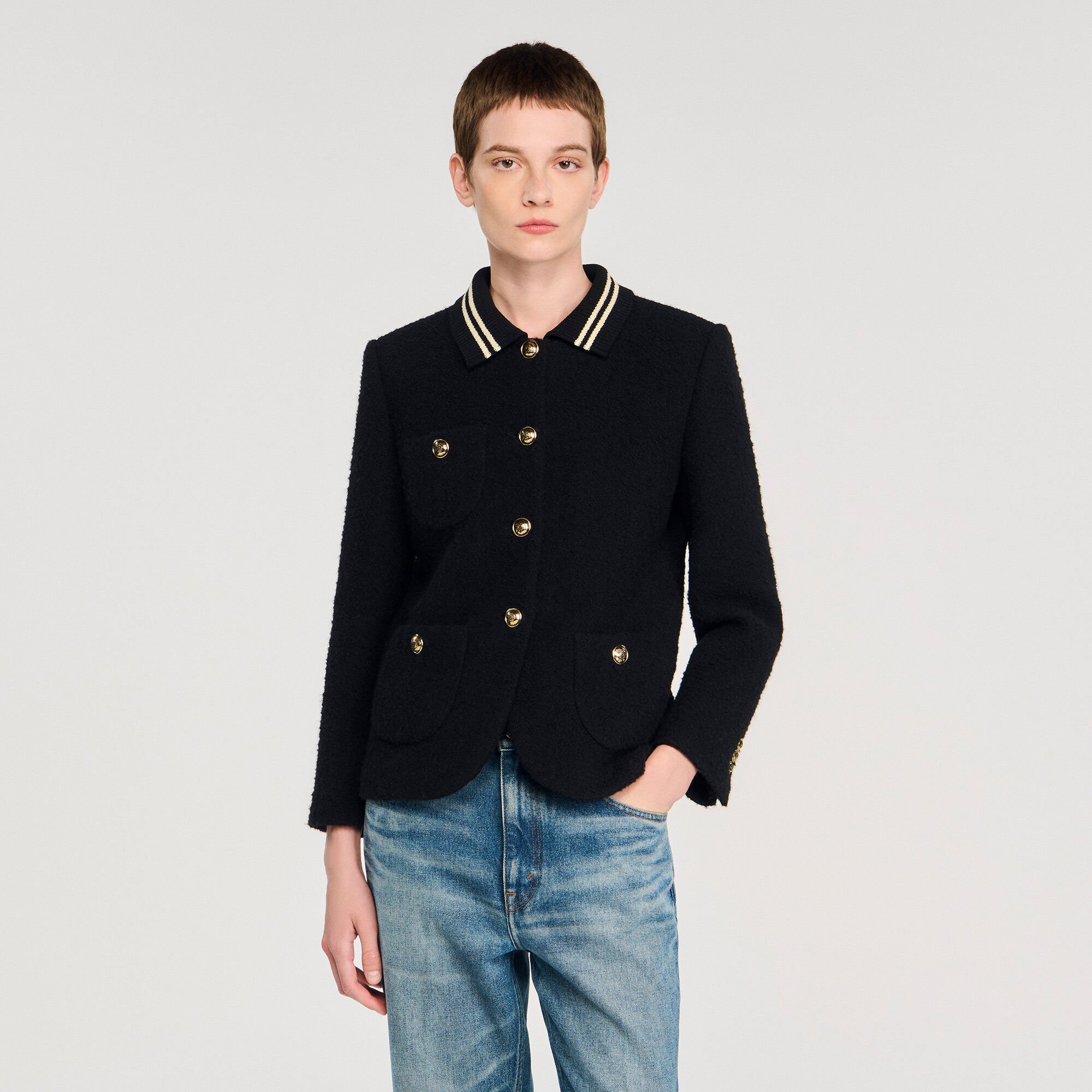 Veste en tweed