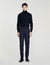 Pantalon droit élastiqué