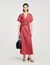 Robe longue imprimé foulard