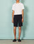 Short à taille élastiquée