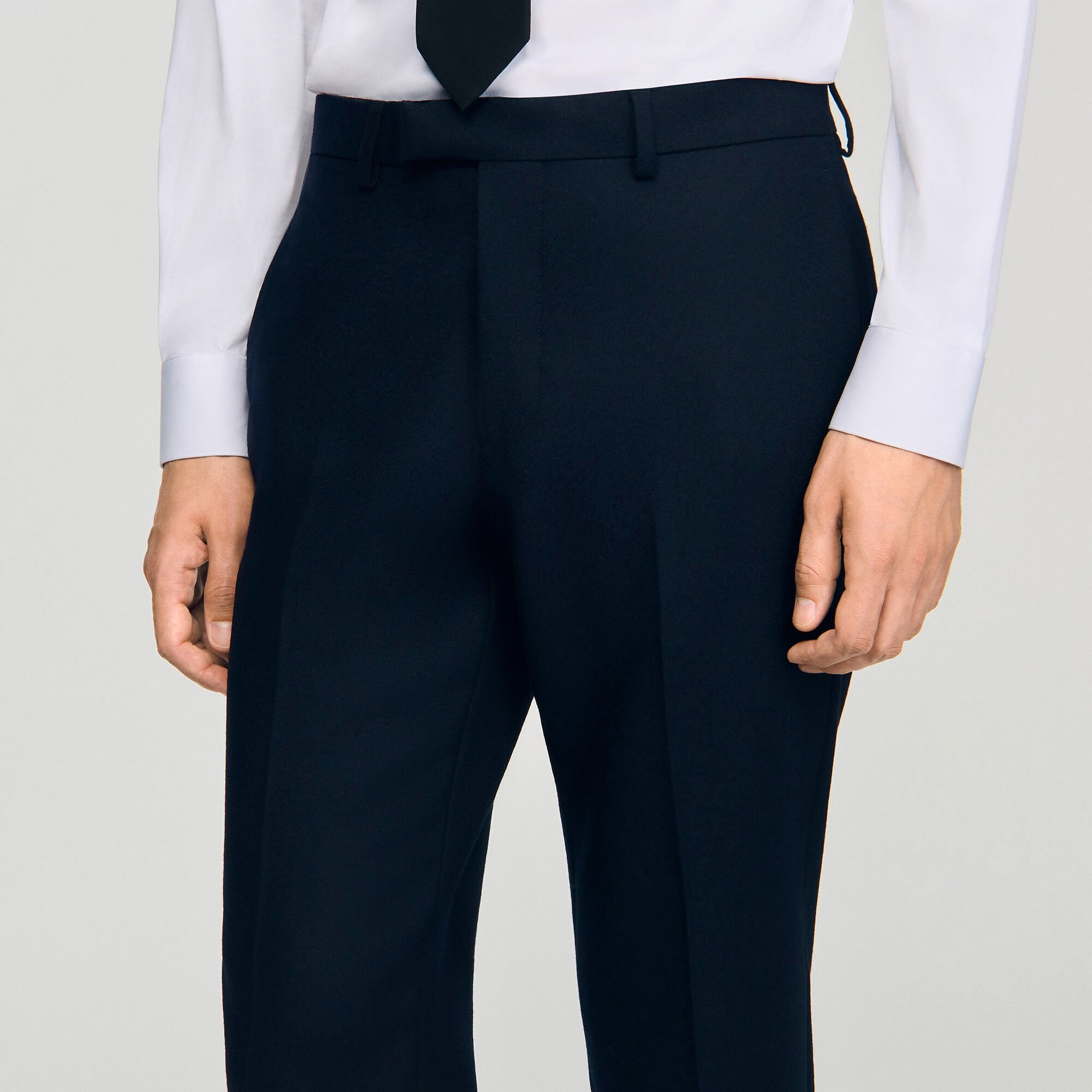 Pantalon de costume en laine